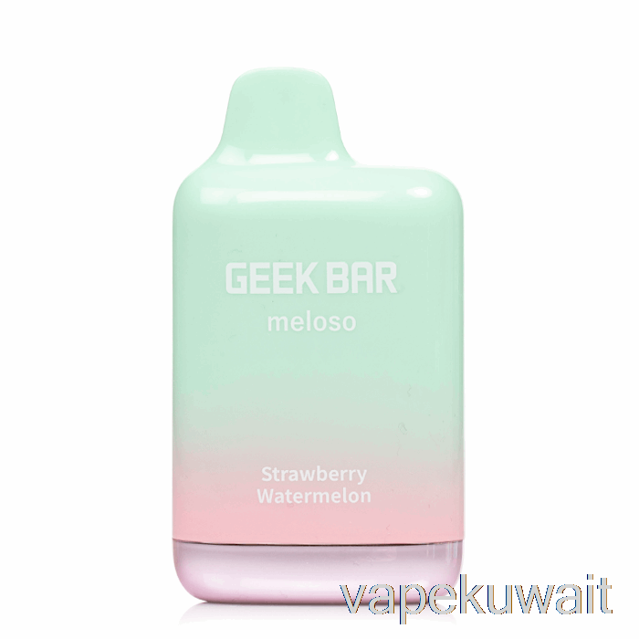 Geek Bar Meloso Max 9000 مجموعة كبسولات الـ Vape بنكهة الفراولة والبطيخ للاستعمال مرة واحدة